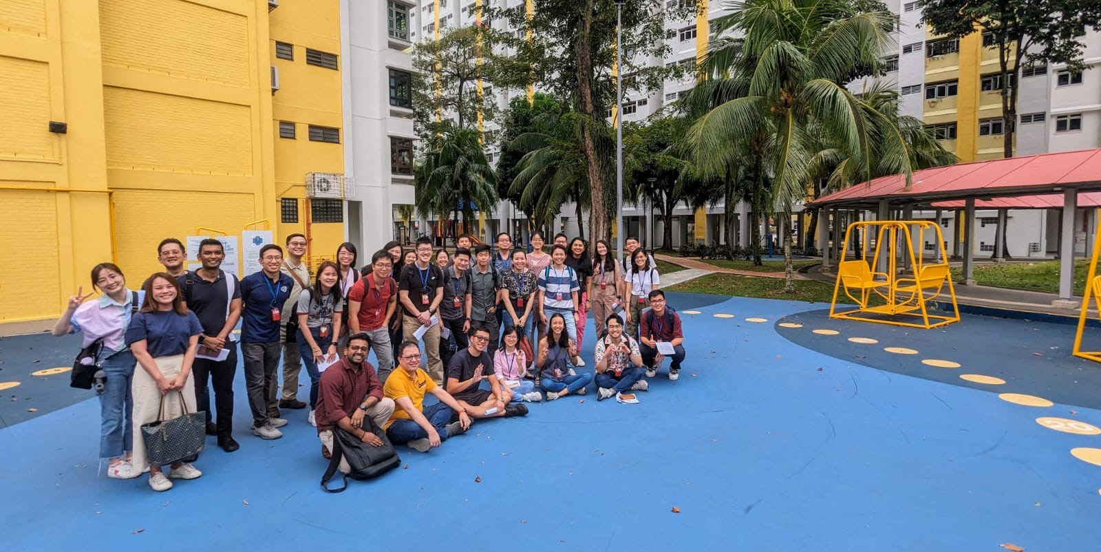 24th EDGE visiting the Yio Chu Kang Pilot Project for Dementia-friendly neighbourhoods